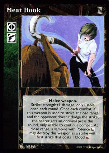 Meat Hook - Equipment - Vampire VTES - Picture 11 of 11