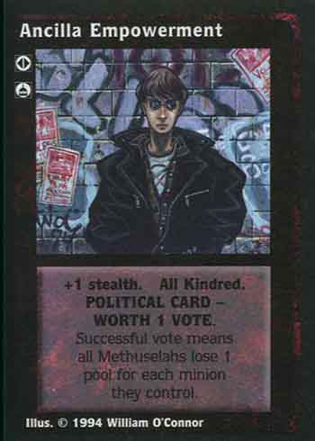 Ancilla Empowerment - Political Action - Vampire VTES - Picture 2 of 9