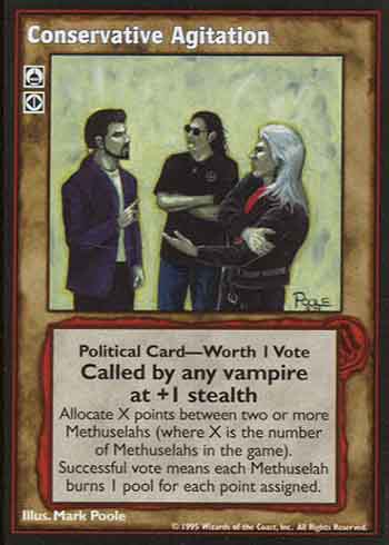 Conservative Agitation - Political Action - Vampire VTES - Imagen 3 de 10