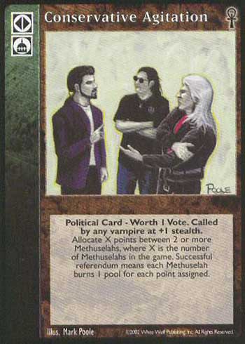 Conservative Agitation - Political Action - Vampire VTES - Imagen 6 de 10