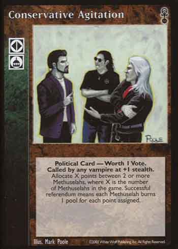 Conservative Agitation - Political Action - Vampire VTES - Imagen 7 de 10