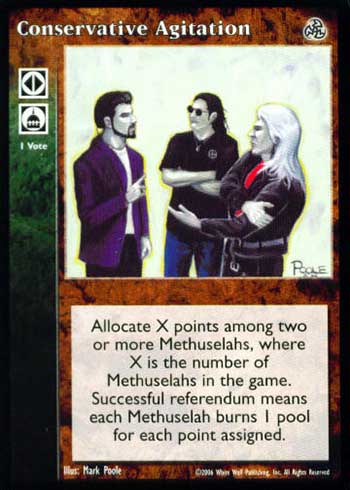 Conservative Agitation - Political Action - Vampire VTES - Imagen 9 de 10