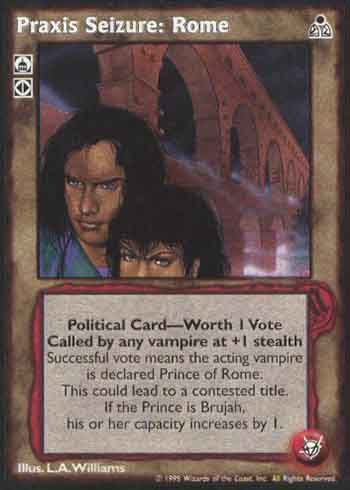 Praxis Seizure: Rome - Political Action - Vampire VTES - Imagen 2 de 3