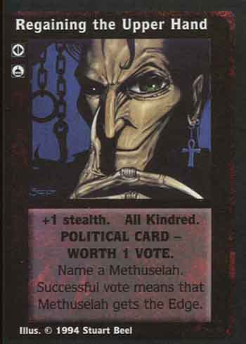 Regaining the Upper Hand - Political Action - Vampire VTES - Imagen 2 de 4