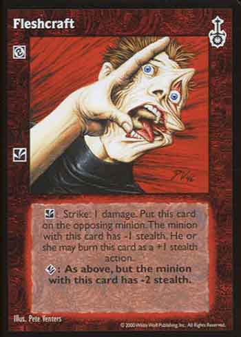 Fleshcraft - Combat - Vampire VTES - Imagen 9 de 9