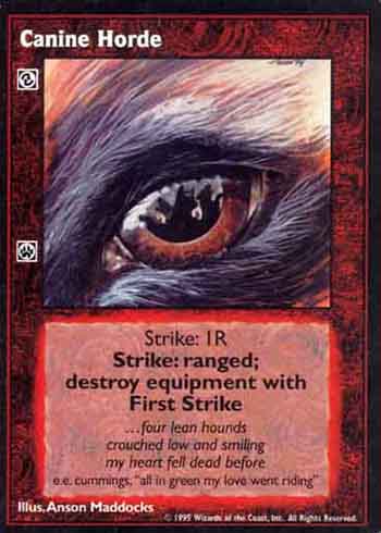 Canine Horde - Combat - Vampire VTES - Imagen 8 de 14
