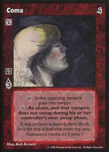 Coma - Combat - Vampire VTES - Picture 7 of 12