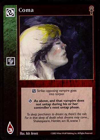 Coma - Combat - Vampire VTES - Picture 9 of 12