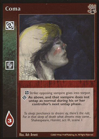 Coma - Combat - Vampire VTES - Picture 10 of 12