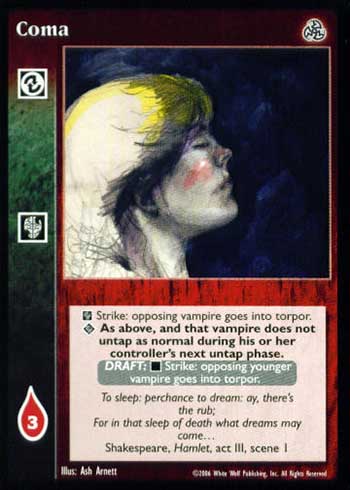 Coma - Combat - Vampire VTES - Picture 11 of 12