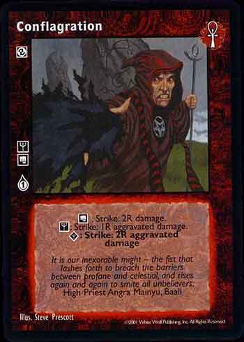 Conflagration - Combat - Vampire VTES - Imagen 2 de 4