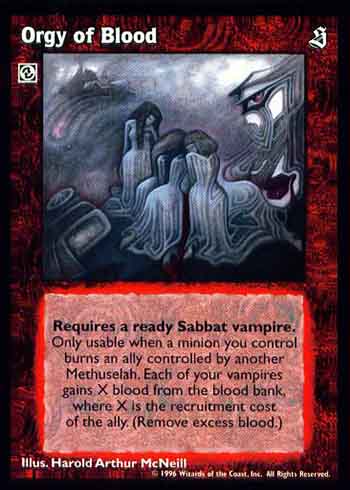 Orgy of Blood - Combat - Vampire VTES - Picture 7 of 8
