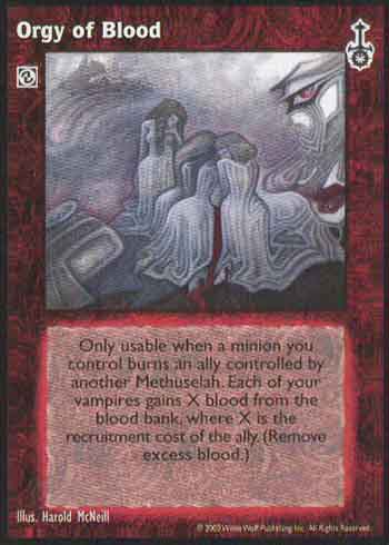 Orgy of Blood - Combat - Vampire VTES - Picture 8 of 8