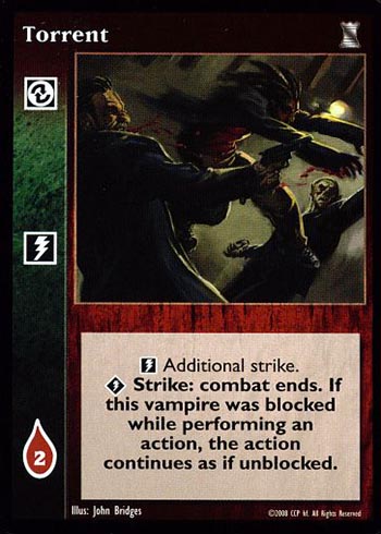 Torrent - Combat - Vampire VTES - Picture 7 of 8