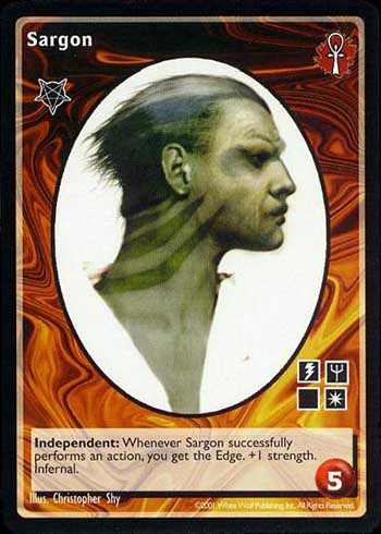 Sargon - Baali - Vampire VTES - Picture 7 of 8