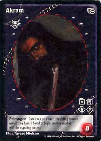 Akram - Brujah - Vampire VTES - Imagen 2 de 3