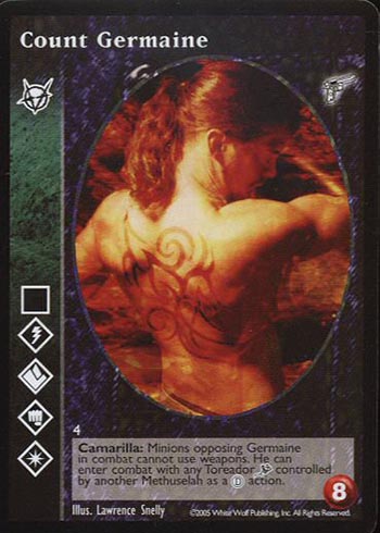 Count Germaine - Brujah - Vampire VTES - Imagen 3 de 4