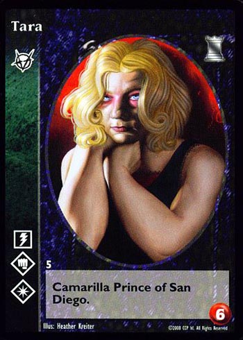 Tara - Brujah - Vampire VTES - Imagen 2 de 3