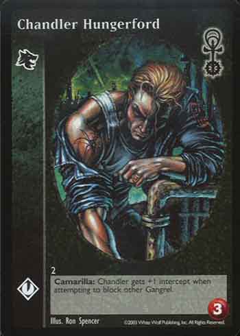 Chandler Hungerford - Gangrel - Vampire VTES - Picture 8 of 8
