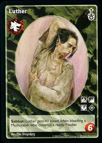 Luther - Gangrel Antitribu - Vampire VTES - Picture 2 of 3