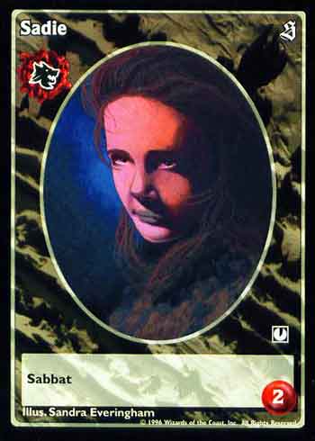 Sadie - Gangrel Antitribu - Vampire VTES - Picture 2 of 3
