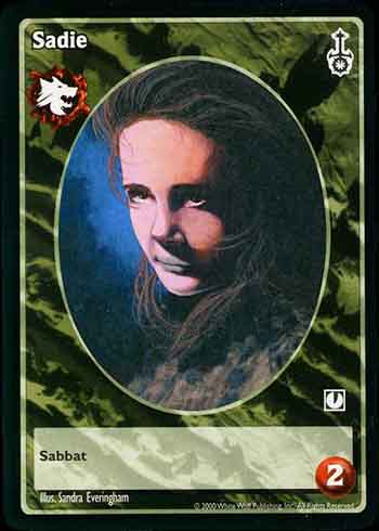 Sadie - Gangrel Antitribu - Vampire VTES - Picture 3 of 3