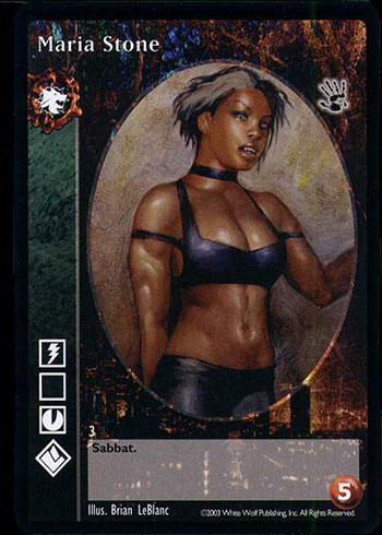 Maria Stone - Gangrel Antitribu - Vampire VTES - Picture 2 of 3