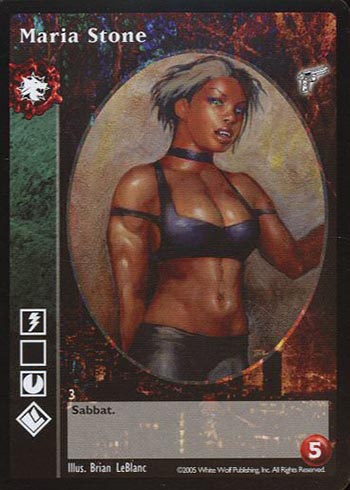 Maria Stone - Gangrel Antitribu - Vampire VTES - Picture 3 of 3