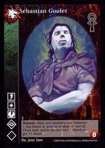 Sebastian Goulet - Gangrel Antitribu - Vampire VTES - Picture 7 of 8