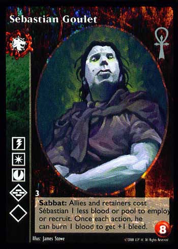 Sebastian Goulet - Gangrel Antitribu - Vampire VTES - Picture 8 of 8