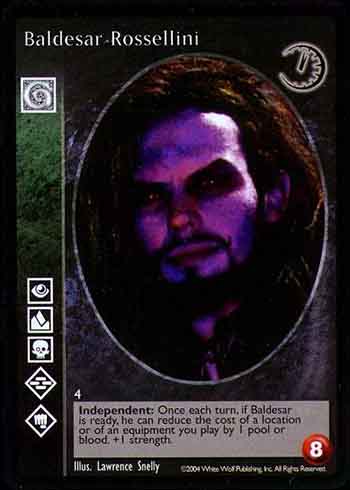 Baldesar Rossellini - Giovanni - Vampire VTES - Imagen 3 de 3