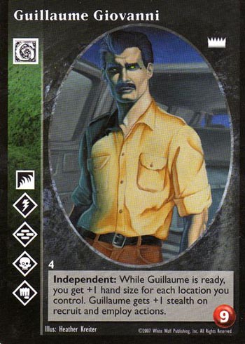 Guillaume Giovanni - Giovanni - Vampire VTES - Imagen 3 de 3
