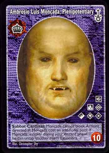 Ambrosio Luis Moncada, Plenipotentiary - Lasombra - Vampire VTES - Picture 8 of 8