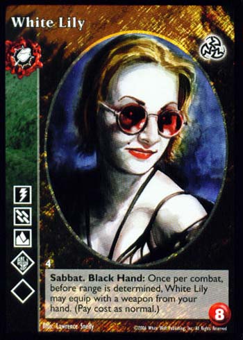 White Lily - Malkavian Antitribu - Vampire VTES - Picture 3 of 3