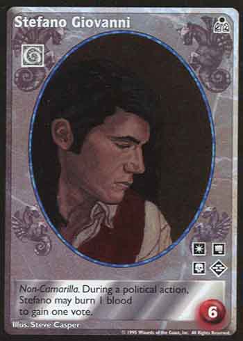 Stefano Giovanni - Giovanni - Vampire VTES - Picture 7 of 9