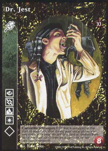 Dr. Jest - Malkavian - Vampire VTES - Picture 9 of 9