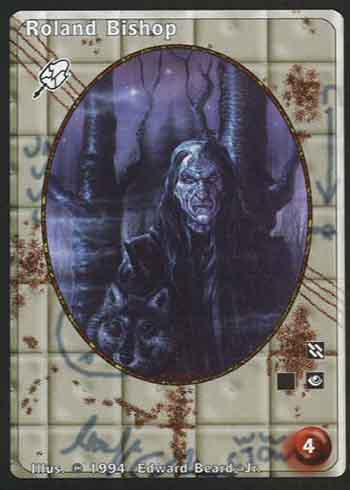 Roland Bishop - Malkavian - Vampire VTES - Picture 7 of 9