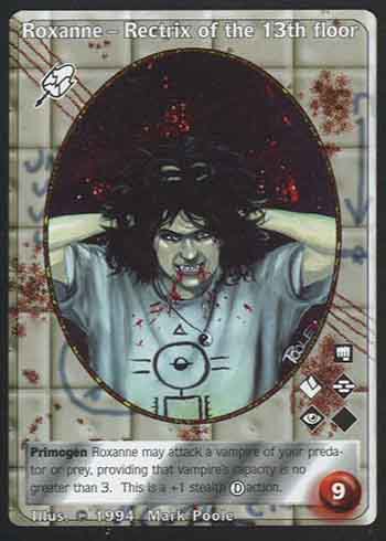 Roxanne, Rectrix of the 13th Floor - Malkavian - Vampire VTES - Imagen 2 de 4