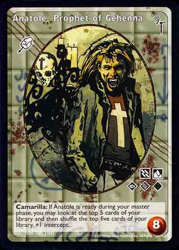 Anatole, Prophet of Gehenna - Malkavian - Vampire VTES - Picture 7 of 8