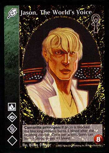 Jason, The World's Voice - Malkavian - Vampire VTES - Picture 7 of 8