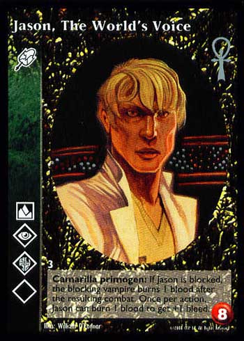 Jason, The World's Voice - Malkavian - Vampire VTES - Picture 8 of 8