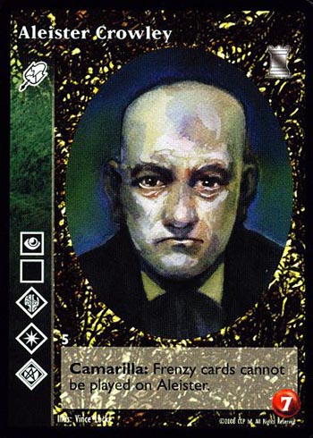 Aleister Crowley - Malkavian - Vampire VTES - Picture 7 of 8