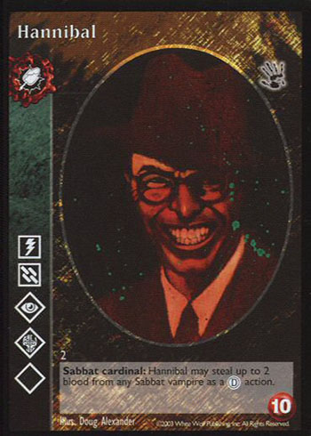 Hannibal - Malkavian Antitribu - Vampire VTES - Imagen 9 de 9