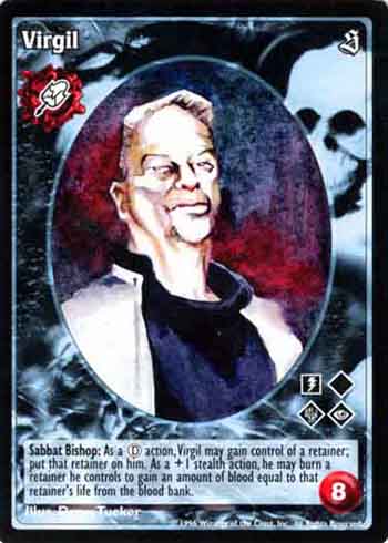 Virgil - Malkavian Antitribu - Vampire VTES - Picture 2 of 3