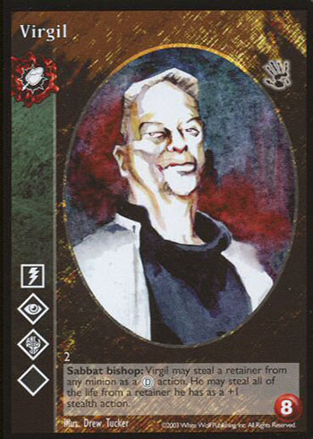 Virgil - Malkavian Antitribu - Vampire VTES - Picture 3 of 3