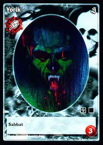 Yorik - Malkavian Antitribu - Vampire VTES - Picture 2 of 3