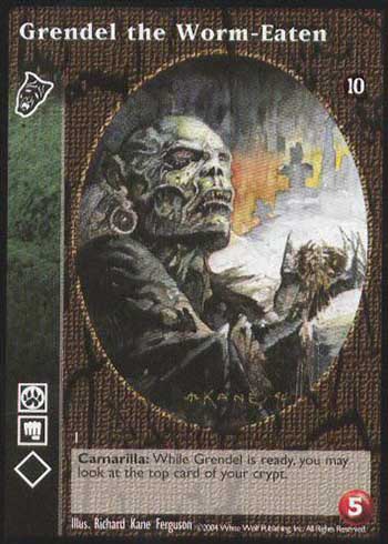 Grendel the Worm-Eaten - Nosferatu - Vampire VTES - Imagen 4 de 4