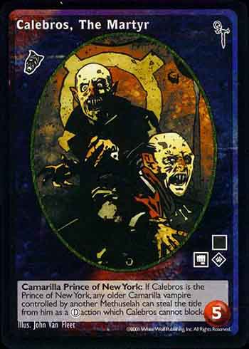 Calebros, The Martyr - Nosferatu - Vampire VTES - Imagen 7 de 8