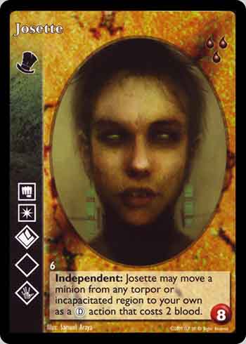 Josette - Samedi - Vampire VTES - Imagen 2 de 3