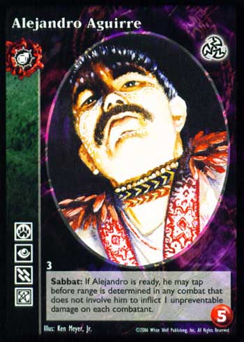 Alejandro Aguirre - Tremere Antitribu - Vampire VTES - Imagen 5 de 5